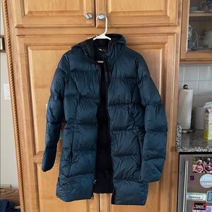 Eddie Bauer Dark Green Puffer Jacket